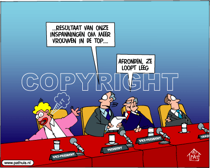 Vrouw en Werk Archief Cartoons